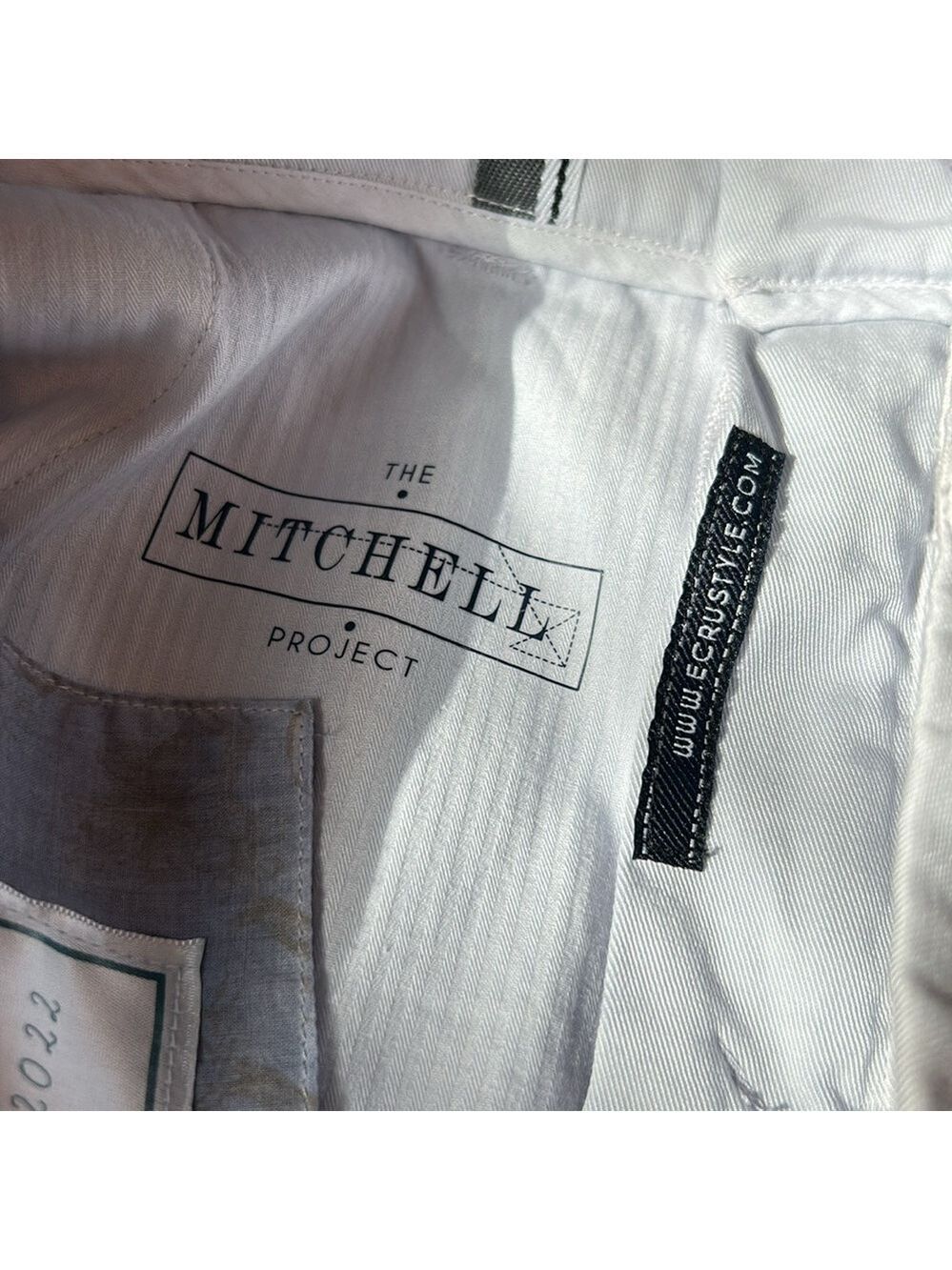 NWT Ecru The Mitchell Project Nash Shorts Size 4 Color:Hydrangia - Picture 13 of 15